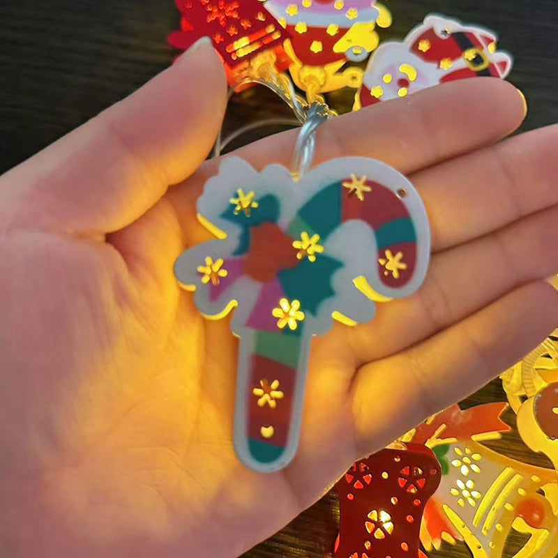 🎄 Weihnachts-LED-Lichterkette aus Eisen ✨