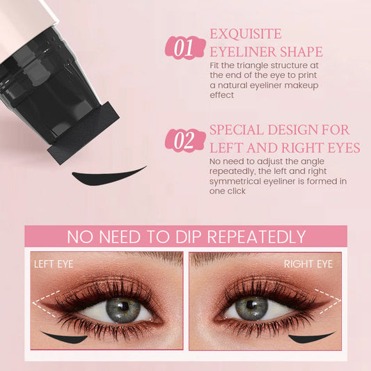 Einteiliger Eyeliner-Stempel