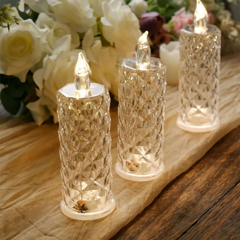 ✨ Crystal Rose Candle – Romantisches Leuchten ohne Chaos