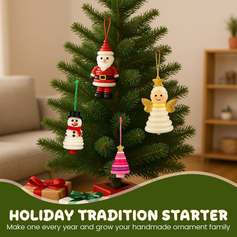 ☃️ DIY-knapp snögubbe ornament kit
