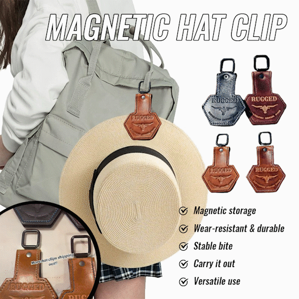 🧢 Magnetischer Hutclip