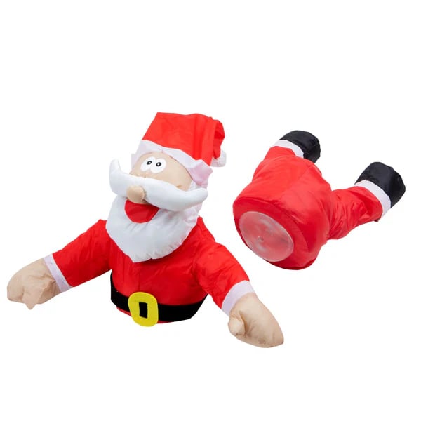 Krachendes Rentier- und Weihnachtsmann-Set
