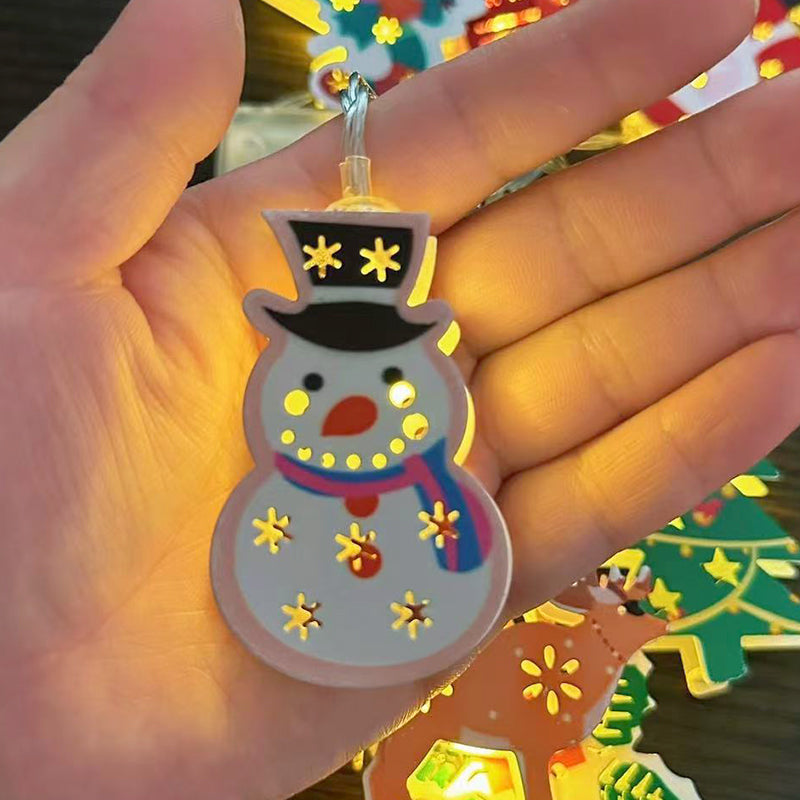 🎄 Weihnachts-LED-Lichterkette aus Eisen ✨