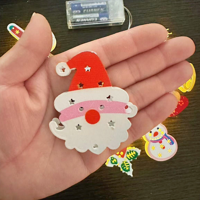 🎄 Weihnachts-LED-Lichterkette aus Eisen ✨
