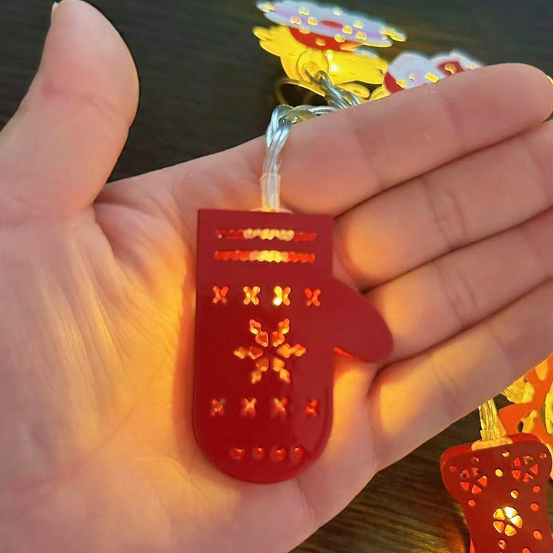 🎄 Weihnachts-LED-Lichterkette aus Eisen ✨
