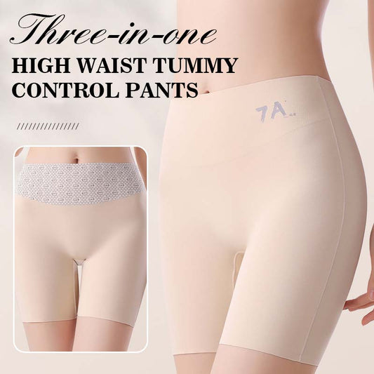 3-in-1-Hose mit hoher Taille und Bauchkontrolle