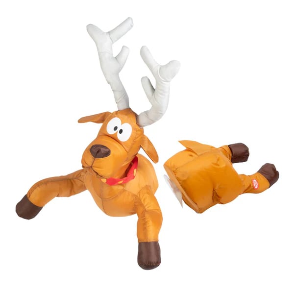 Krachendes Rentier- und Weihnachtsmann-Set