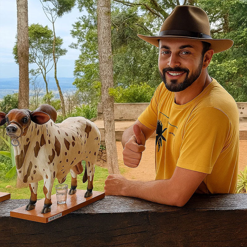 🐂🥃Nelore Bull-Spirituosenspender
