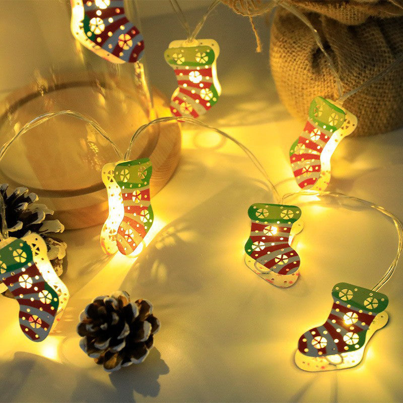 🎄 Weihnachts-LED-Lichterkette aus Eisen ✨