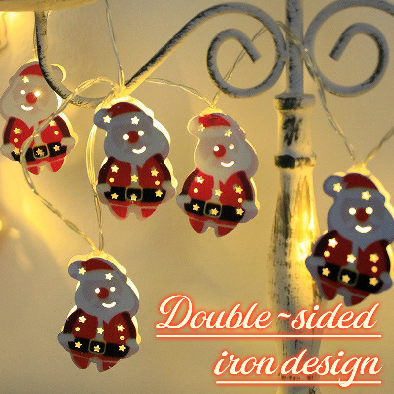 🎄 Weihnachts-LED-Lichterkette aus Eisen ✨