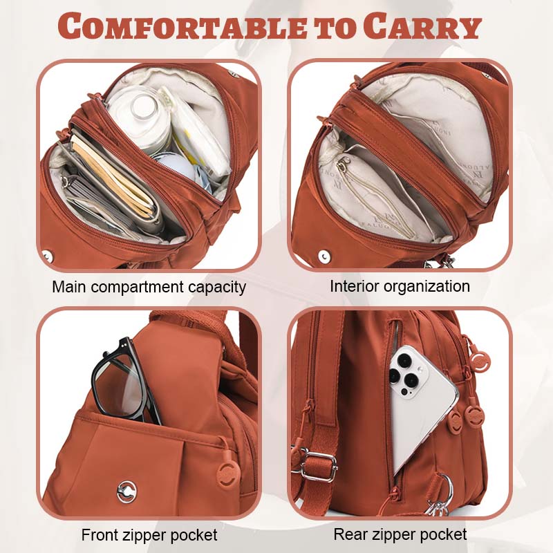 🎒Multifunktionaler Nylon-Rucksack · Ihr stylischer Alltagsbegleiter