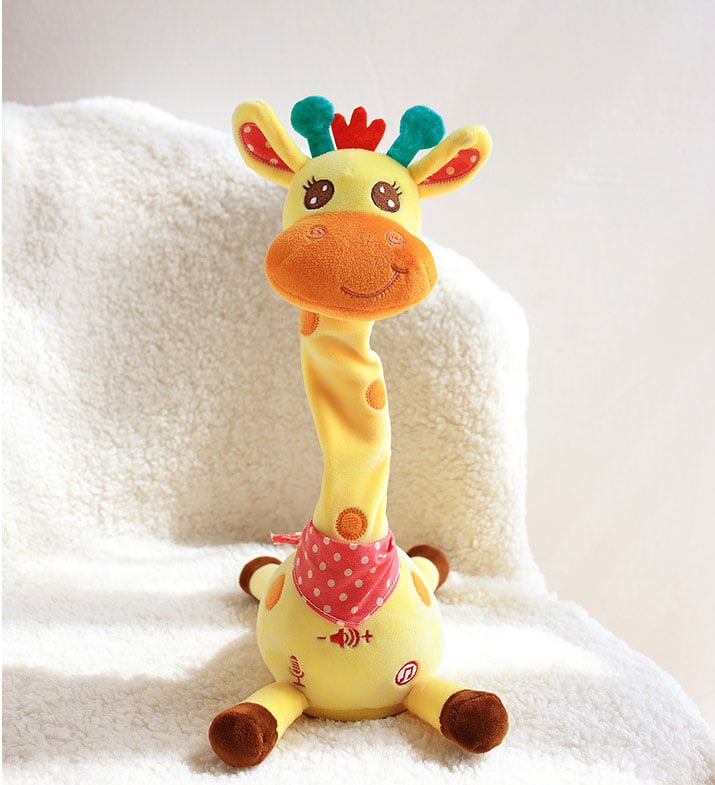 🎉 Bestseller-Musical-Giraffen-Spielzeug – singt, tanzt und wiederholt, was Sie sagen! 🦒🎵🗣️