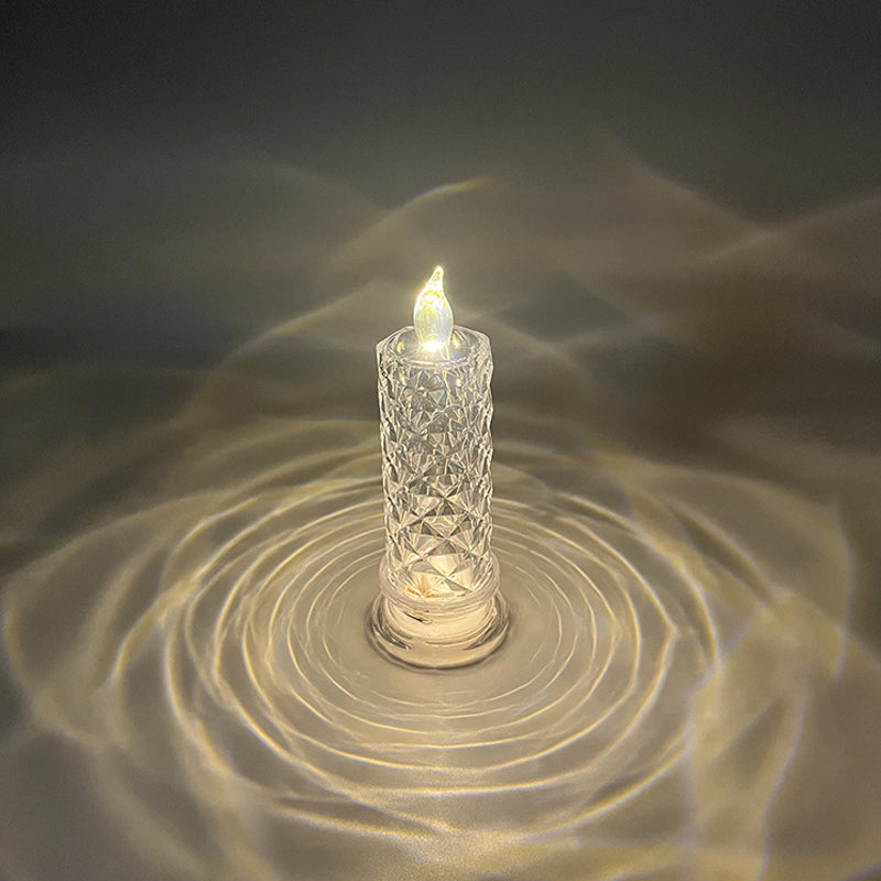 ✨ Crystal Rose Candle – Romantisches Leuchten ohne Chaos