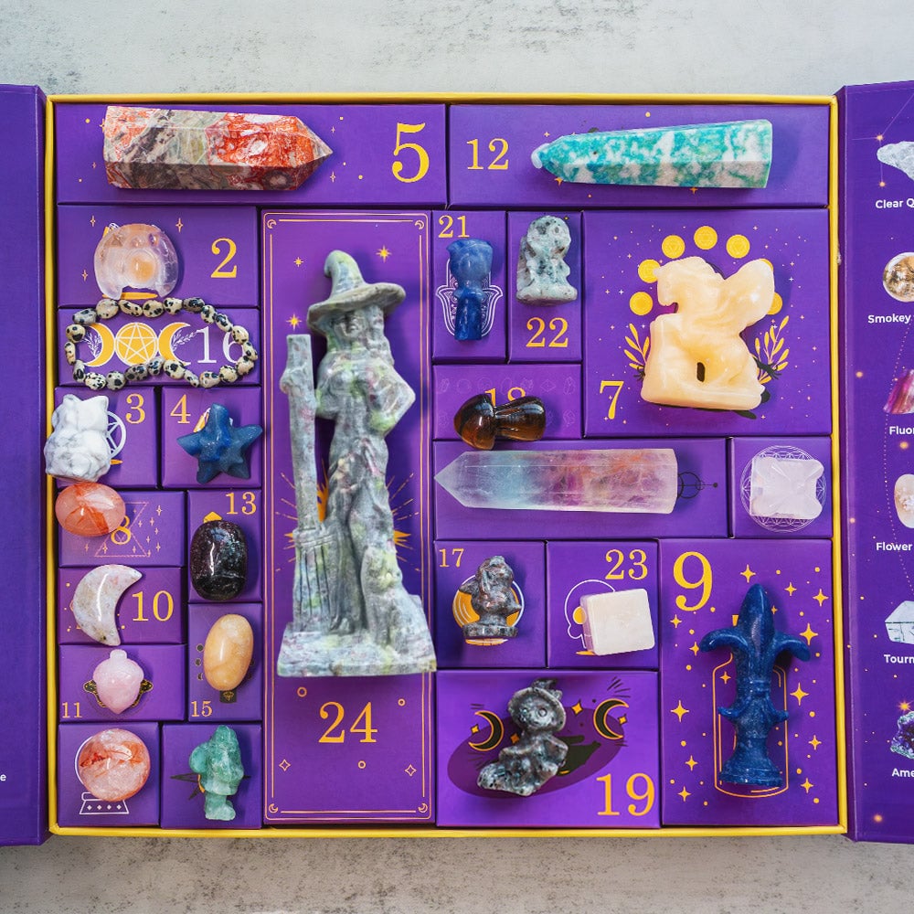 🎃Reiki-Halloween-Countdown-Geschenkbox🔮Die Magie der Heilung und Energieübertragung!