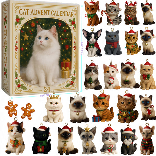 🌲Weihnachtsgeschenk – Perfektes Weihnachten – Adventskalender für Katzenliebhaber 2025