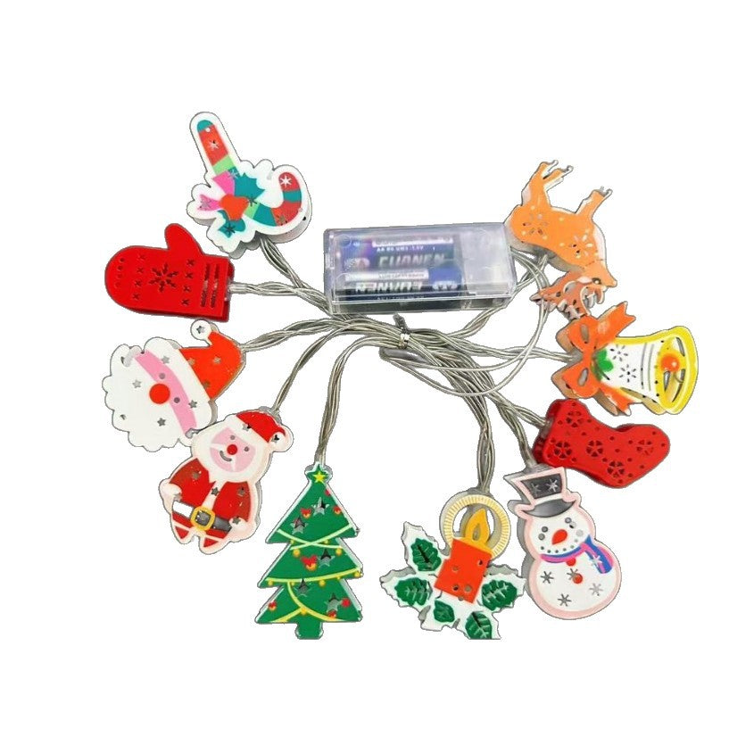 🎄 Weihnachts-LED-Lichterkette aus Eisen ✨