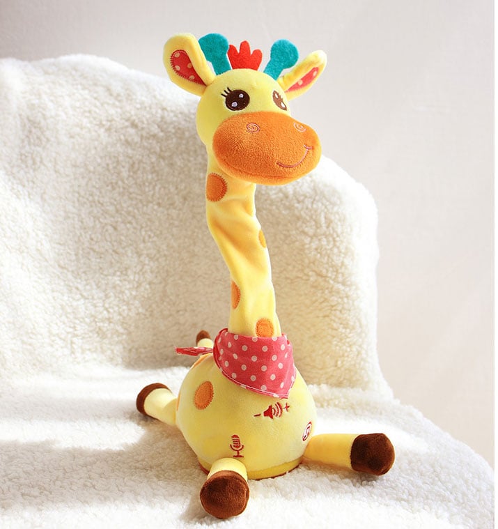 🎉 Bestseller-Musical-Giraffen-Spielzeug – singt, tanzt und wiederholt, was Sie sagen! 🦒🎵🗣️