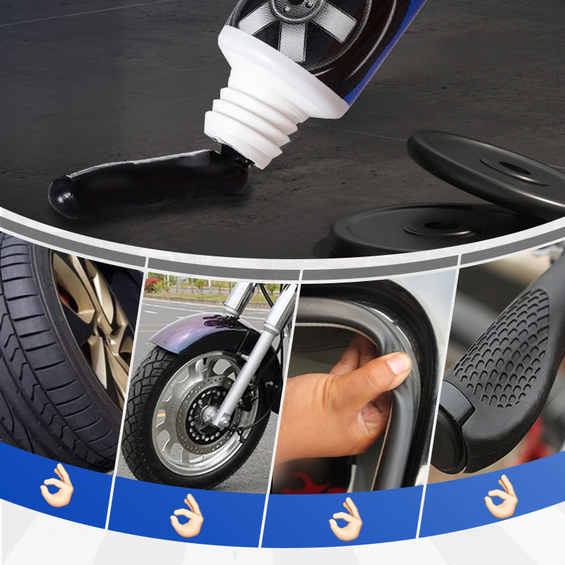 🎁 KAUFEN SIE 1, ERHALTEN SIE 1 GRATIS! 🔧🚗 Wetterfester, wasserfester, flexibler Reifenreparaturkleber