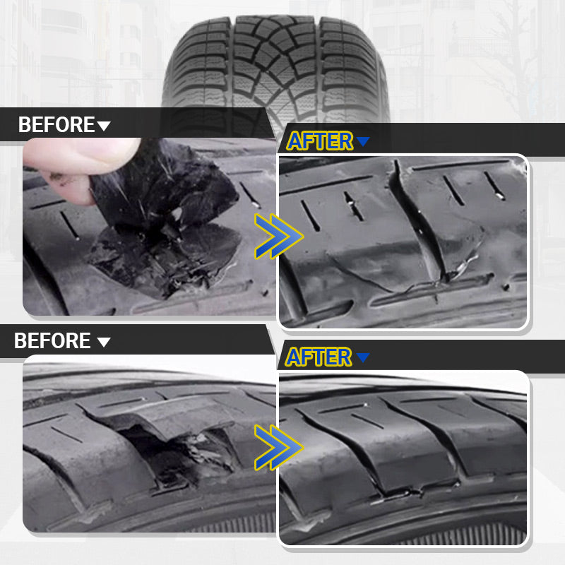 🎁 KAUFEN SIE 1, ERHALTEN SIE 1 GRATIS! 🔧🚗 Wetterfester, wasserfester, flexibler Reifenreparaturkleber